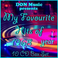 VA - My Favourite Hits of 1968 [10CD] (2017) MP3  DON Music