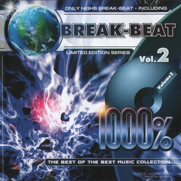 VA - 1000% Breakbeat Vol. 1-3 [3CD] (2002-2003) MP3