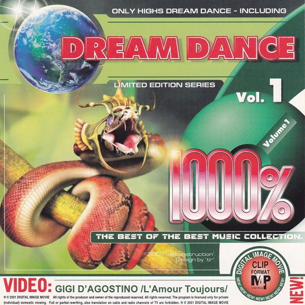 VA - 1000% Dream Dance Vol. 1-3 [3CD] (2001-2003) MP3