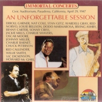 VA - Immortal Concerts. An Unforgettable Session. Civic, Auditorium, Pasadena, California 1947 (1992) MP3