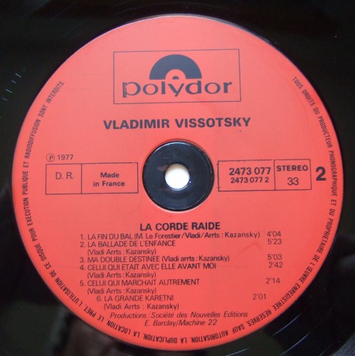   -   [Le Corde Raide] (1977) MP3