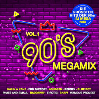 VA - 90's Megamix Vol.1: Die Grossten Hits Der 90er Im Megamix [2CD] (2020) MP3