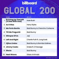 VA - Billboard Global 200 Singles Chart [16.07] (2022) MP3