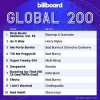 VA - Billboard Global 200 Singles Chart [27.08] (2022) MP3