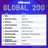 VA - Billboard Global 200 Singles Chart [10.08] (2024) MP3